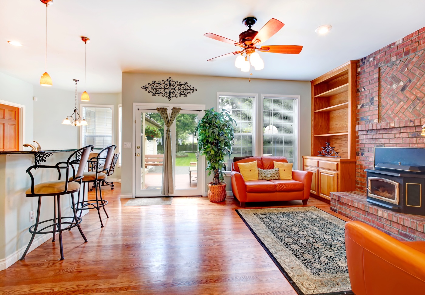 living room ceiling fan
