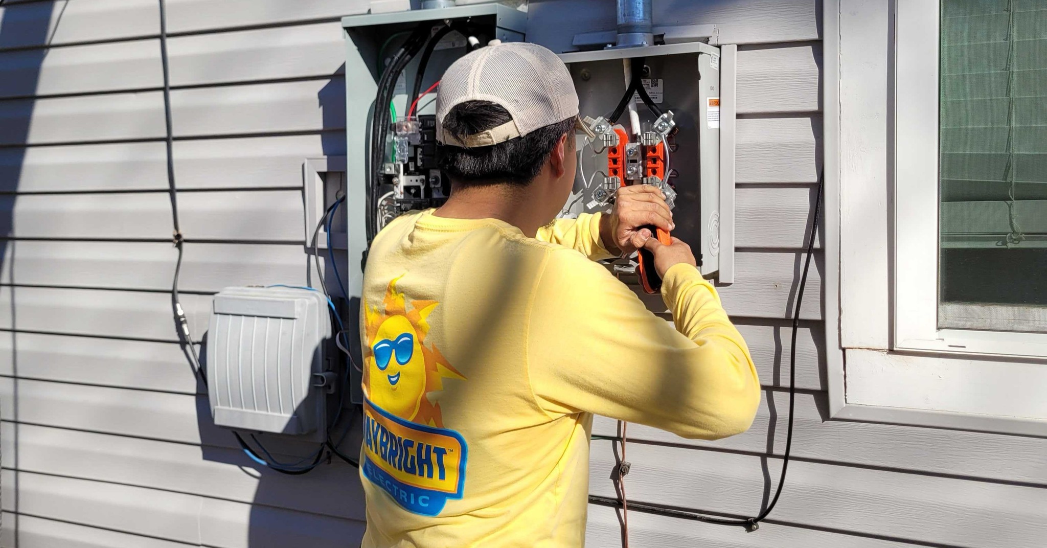 Waybright's team member working